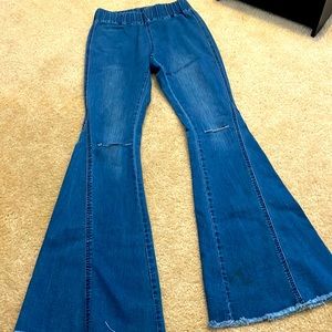 Flare Blue Jeans